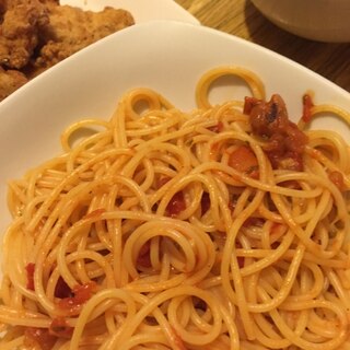 スパゲティアラビアータ風